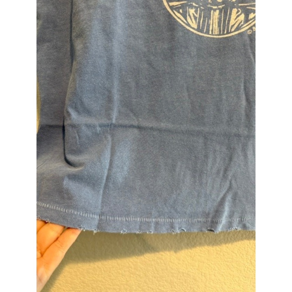 Junk Food Star Wars Mens Blue Distressed Graphic T-Shirt Large 12MS103 NEW - Picture 6 of 8